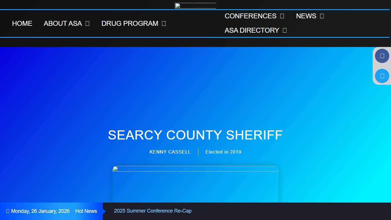 SEARCY COUNTY SHERIFF – Arkansas Sheriff Association